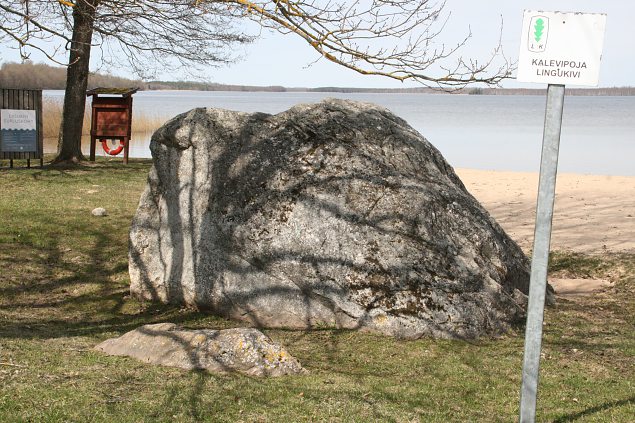 Kalevipoja kivi (keskmise venna kivi)